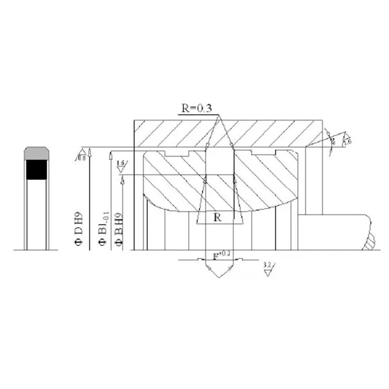 High Pressure Seals For Piston Holes High Pressure Seals For Piston Holes